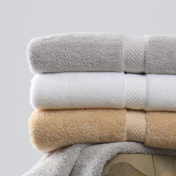 艾米乐（amarelle）fit01吸水速干柔软亲肤纯棉面巾 微棉色30*60cm 3条装