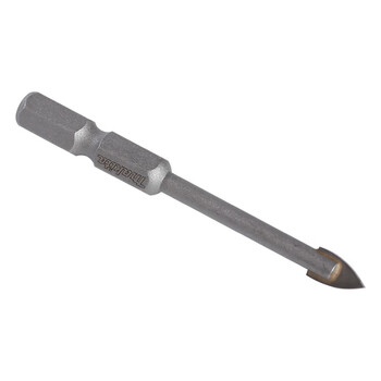 牧田（MAKITA）1/4六角柄玻璃瓷砖大理石用钻头6*65mm 一支装 D-31435