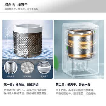 康佳全自动波轮洗衣机9公斤 大容量比8公斤大家用宿舍租房神器  KB90-JD201