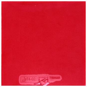 TIBHAR挺拔套胶皮 混动蓝K1升级 乒乓球胶皮乒乓球拍反胶 黑色MAX