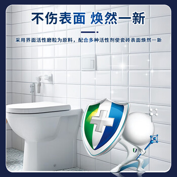 夏阳（XIAYANG）瓷砖翻新剂280g强力去污粉老旧瓷砖抛光柔光砖去黑划痕印除垢去黄