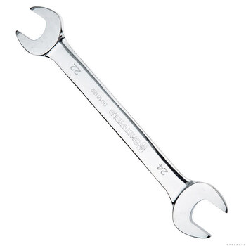 钢盾 SHEFFIELD S018122  公制精抛光双开口扳手22×24mm