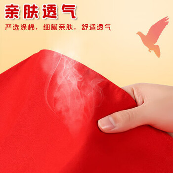 金甲库红领巾【2条】纯棉加厚国标1米小学生红领巾京东自营小号学生必备用品透气亲肤不掉色
