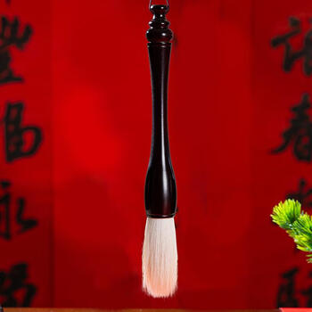 梅林笔庄羊毫斗笔春联福字对联大字斗笔书法专用榜书提字国画文房四宝成人大楷练字书法斗笔