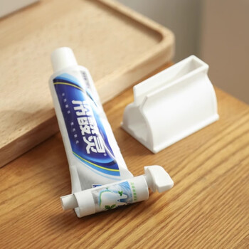 家の物语（KATEI STORY）日本挤牙膏神器推夹器懒人家用牙膏夹洗面奶卫生间手动挤牙膏夹子