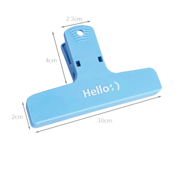 优学库 创意大手账夹简约ins风 冰箱贴手账夹磁吸长尾夹收纳试卷磁力夹 伴手礼