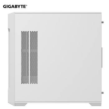 技嘉（GIGABYTE）幽灵白C102GI 机箱钢化玻璃侧透兼容360/240水冷散热器快拆式防尘滤网 白M-ATX/顶置360/磁吸面板