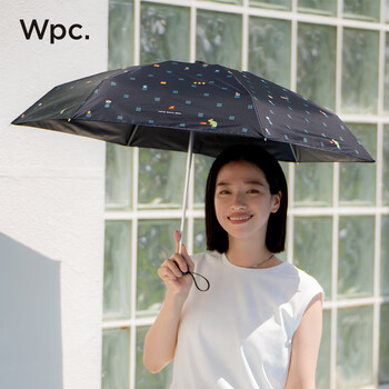 Wpc.晴雨两用伞马力欧日本黑胶遮阳伞防晒伞防紫外线小巧便携太阳伞