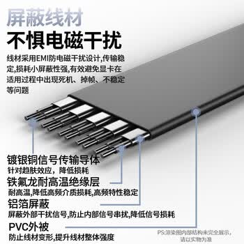 臻威PCIE4.0 X4显卡延长线(90度 向下9090) 5CM