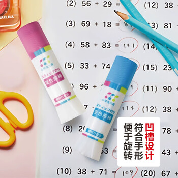 樱花(SAKURA)固体胶小学生文具变色胶棒儿童手工粘胶学习用品(蓝色) 樱花(SAKURA)固体胶小学生文具变色胶棒儿童手工粘胶学习用品(蓝色)