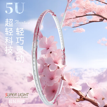 川崎(KAWASAKI)羽毛球拍全碳素对拍5U超轻花颜粉白粉青双拍(已穿线) 川崎(KAWASAKI)羽毛球拍全碳素对拍5U超轻花颜粉白粉青双拍(已穿线)