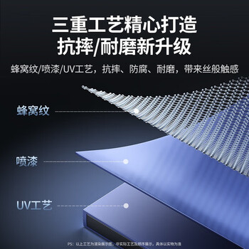 绿联CM138 USB外置移动光驱DVD光盘刻录机40576【USB款】 即插即用，免驱动