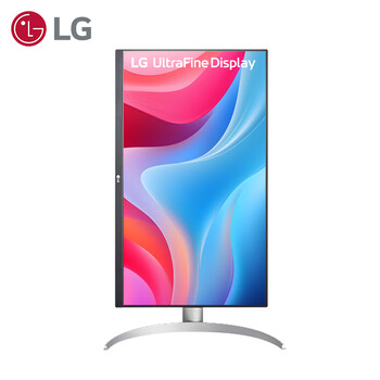 LG 27UP850K 27英寸 4K显示器 Type-C90W快充 HDR400 内置音箱 电脑显示屏 UP850N新款 适用PS5