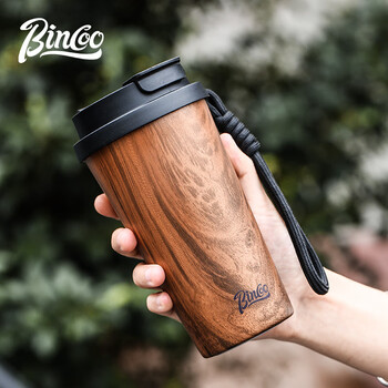 Bincoo便携保温咖啡杯304不锈钢陶瓷内胆随行水杯保温杯保冷杯子
