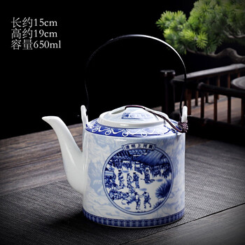 老式瓷茶壶图片- 京东