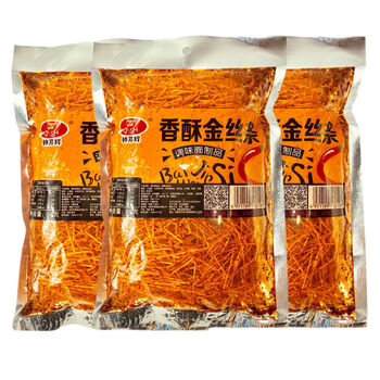 钟芹辉香酥金丝条辣条60g/袋 8090后童年怀旧零食网红麻辣香辣丝 60g*