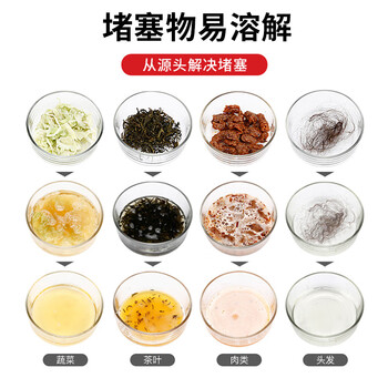 兔力管道疏通剂下水道疏通剂强力溶解管道通厨房厕所马桶疏通神器*1瓶