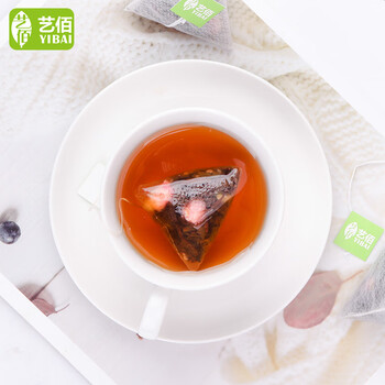 艺佰茶叶玫瑰红茶包三角茶包袋泡茶小包可冷泡茶30包/90克冷热双泡 艺佰茶叶玫瑰红茶包三角茶包袋泡茶小包可冷泡茶30包/90克冷热双泡