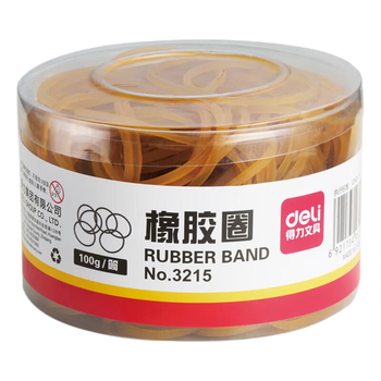 得力橡皮筋/橡胶圈/ 乳胶圈 得力(deli) 办公用品文具 财务用品 橡胶圈 100g/2盒装-3215 得力橡皮筋/橡胶圈/ 乳胶圈 得力(deli) 办公用品文具 财务用品 橡胶圈 100g/2盒装-3215
