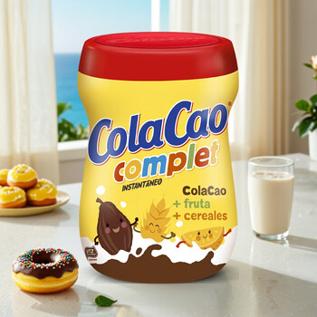 酷乐高ColaCao西班牙原装进口谷物可可粉 360g 儿童高钙冲泡早餐高乐高