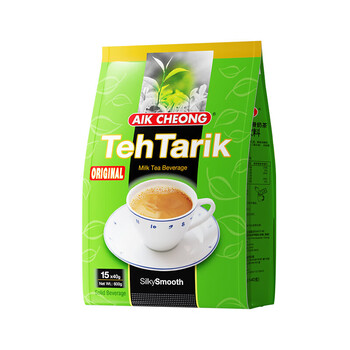 益昌老街（AIK CHEONG OLD TOWN）速溶香滑奶茶 南洋风味拉奶茶 马来西亚进口 冲调饮品 600g*1袋