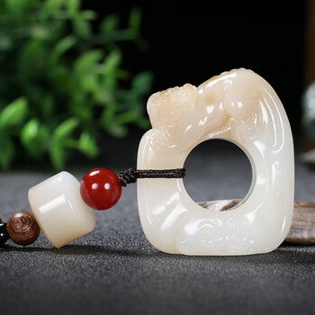 和田玉貔貅把件价格报价行情- 京东