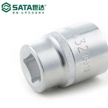 世达（SATA）19MM系列12角套筒32MM	16613