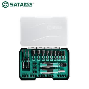 世达36件棘轮扳手螺丝刀套装迷你家用套筒批头组合05478