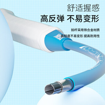 匹克羽毛球拍对拍套装超轻合金初级入门学生成人训练6个球2个手胶