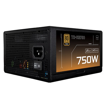 利民（thermalright）额定750W TR-KG750 ATX3.1电源 金牌电源 原生PCIE5.1全模组电源 日系主电容 14CM小电源