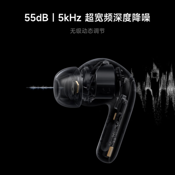 小米（MI）Xiaomi Buds 5 Pro 入耳式降噪翻译录音蓝牙耳机 适用于安卓苹果手机 雪山白