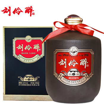 刘伶醉 60度 500ml 刘伶醉酒价格表大全_刘伶醉酒52度多少钱一瓶-刘伶醉有几种-香烟网