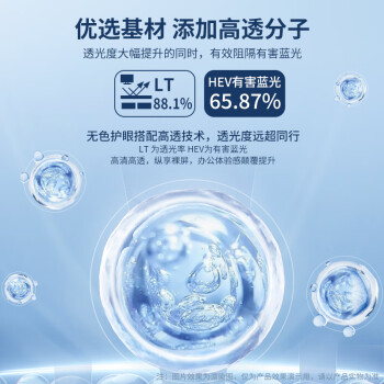 米瑞思（mryc）显示器电脑防蓝光保护屏 台式电脑屏幕保护膜 防辐射护眼蓝光膜保护罩亚克力悬挂式24英寸16:9