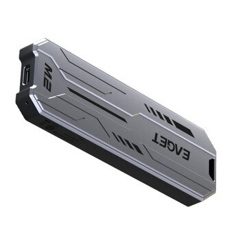 忆捷（EAGET）HM05 移动固态硬盘2TB Type-C USB3.2  115.2*36.5*11mm（单位：个）灰色