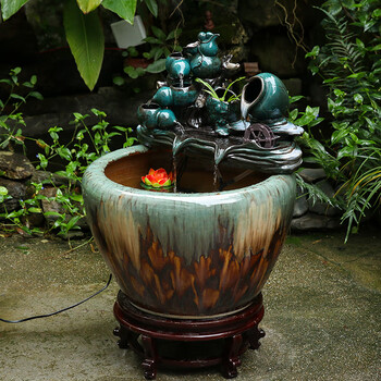 特大号陶瓷缸鱼缸型号规格- 京东