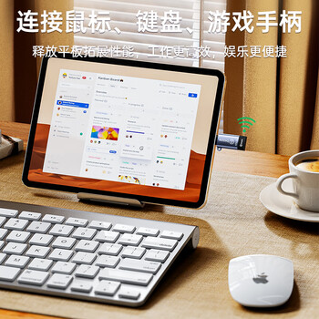 毕亚兹 Type-C转接头OTG Type-C转USB3.2 10G数据高速传输苹果15/16/17手机接U盘读卡器键盘鼠标平板电脑