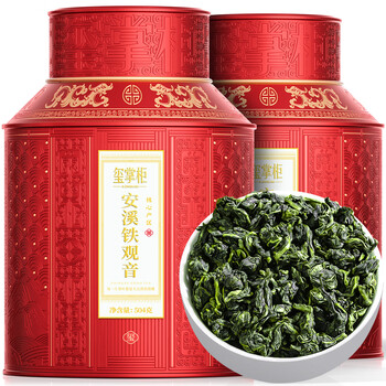 玺掌柜茶叶正宗安溪铁观音504g特级6A高山乌龙茶兰花香新茶高档礼盒送礼