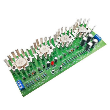 伍陆电子 100W大功率OCL双声道功放板套件电子制作DIY焊接电路板TJ-56-4A 套件+双12V变压器