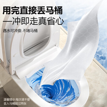 法汐（FAXI）湿厕纸家庭装90片*10包 洋甘菊精华洁厕湿纸巾厕所湿巾 私处清洁