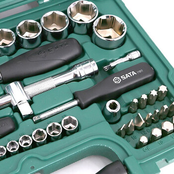 世达(SATA)88件6.3x12.5MM系列棘轮扳手套筒组套汽修工具09013 世达(SATA)88件6.3x12.5MM系列棘轮扳手套筒组套汽修工具09013