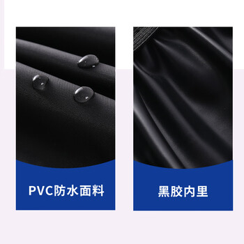 英玛仕（ENGMARSS）雨鞋套成人防水男女长款高筒雨靴防滑鞋学生水鞋L(适合40-42码)