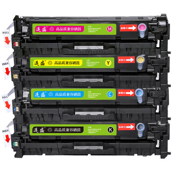 连盛CC530A 304易加粉硒鼓 适用惠普HP CP2025 CM2320n CE410A M451dn佳能CRG-318 418 LBP7660Cdn粉盒硒鼓