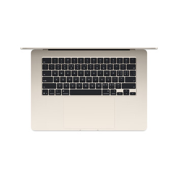 Apple AI笔记本 2025款 MacBookAir 15英寸 M4(10+10核)16G 256G 星光色电脑MW1J3CH/A【企业专享】