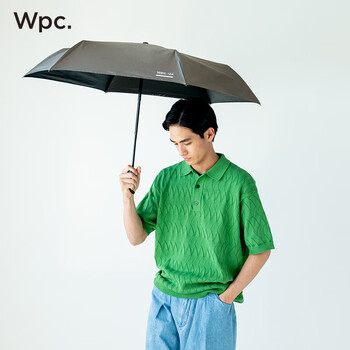 Wpc.全自动遮阳伞晴雨两用伞黑胶男女防晒伞太阳伞折叠商伞便携节节收