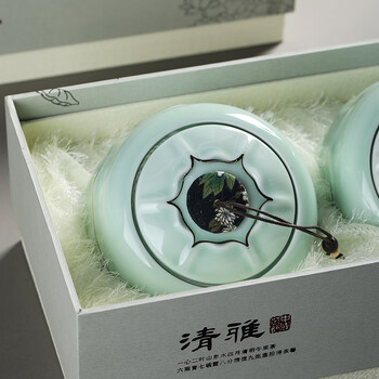 七春茉莉花茶飘雪茶叶礼盒自己喝茉莉绿茶父亲节送长辈节日礼品250g