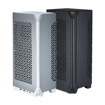 酷冷至尊（CoolerMaster）NCORE 100 AIR高性能ITX小机箱 迷你主机 白色铝壳 （14.7L/预装风扇/配PCI-E 4.0延长线/type-c）