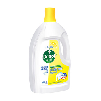 滴露（Dettol）清新柠檬 3L衣物除菌液 （单位：瓶）