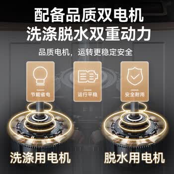 荣事达（Royalstar）半自动洗衣机14KG双杠双筒家用宿舍出租房毛毯洗  XPB140-995PHR