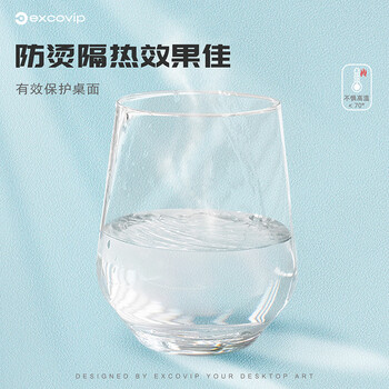 宜适酷（EXCO）鼠标垫小号 皮质办公游戏防水皮革笔记本台式电脑便携防滑可水洗垫子玫粉色0430