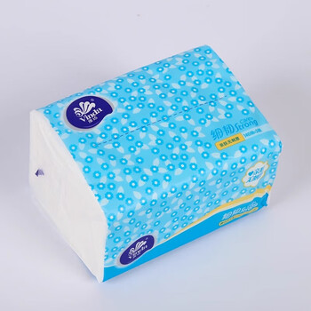 维达（Vinda）原生木浆细韧抽纸 压花亲肤无刺激三层140抽*30包/10提 v2212a